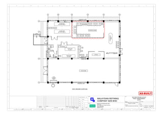 SCR-7 GROUND FLOOR PLAN
DCS RACK ROOM LAYOUT
PANEL ARRANGEMENT
(SCR7)
DN
50 PBA 002A
BATTERY BANK -1
50 PBA 002B
BATTERY BANK -2
BATTERY ROOM 2
CONTROL ROOM
OFFICE
50-PIV-001A
AC UPS-1
50-PIV-001B
AC UPS-2
UPS ROOM 2
CONFERENCE
TABLE
22 23 30 27
29
28
03
19
20
21
18
31
16
15
14
13
12
11
10
9 8 7 6 5 4 3 2 1
32
24 25 26
HVAC ROOM
HVAC
CONTROL
PANEL
4509
6490
7000
18000
B
B
F
F
F F F F F
F
F
F
F F F F F F F F F
F
F
F F
F
F
F
F
F
F
F
3000 4008 14000
20998
DRAWING LIMIT
DRAWING LIMIT
DRAWING
LIMIT
CL CM CN CO CP CQ
2695
845
450
F
F
F
F
C1
C2
C3
C4
EL. +100.750 ACCESS FLOOR
T.O.F (H:600,TYP.)
30/04/2021
CONVERTED/DRAWN BY:
DESCRIPTIONS
DRAWING NO. REV. DATE
MRCSB
CHKD
DSSB
CHKD
DRAWN
APPD
CHKD
APPD
APPD
DSSB
SCALE :
DATE :
N.T.S
DHIA
MRCSB
VENDOR:
CLIENT TITLE:
NIK
LKS
DIALOG SYSTEMS SDN. BHD.
F1
CAD FILE NAME:
SUBJECT
-
AREA:
LOCATION:
SHT.NO.
DRAWING NO. REV.NO.
PROJECT:
PROVISION OF EPIC OF DCS UPGRADE
PROJECT AT COGEN
8002395-411
MALAYSIAN REFINING
COMPANY SDN BHD
TEL:03-7717 1111
No. 15, Jalan PJU 7/5, Mutiara Damansara,
Selangor, MALAYSIA.
47810 Petaling Jaya,
Dialog Tower
P-EDMS NO:
RESET-EXE-HES-5A-INC-DWG-3002
J
I
H
G
F
E
D
C
B
A
7 7
6
5
4
3
2
1
6
5
4
3
2
1
J
I
H
G
F
E
D
C
B
A m m m m m m m
1 /100 1 /150 1 /200 1 /250 1 /300 1 /400 1 /500
0 1 2 3 4 5 6 7 8 9 10 0 5 10 15 0 5 0 5 0 0 0
10 15 20 10 15 20 25 10 20 30 10 20 30 40 10 20 30 40 50
F1 30/04/2021 DHIA NIK LKS
8002395-411 AS BUILT DIALOG
04
 