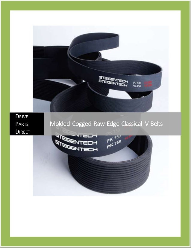 Moulded Cogged Raw Edge Classical VBelts(Cogged V Belts/Belt)