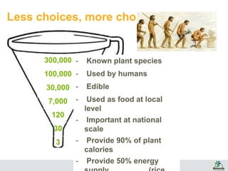 Contribution of indigenous fruits and vegetables to dietary diversity ...