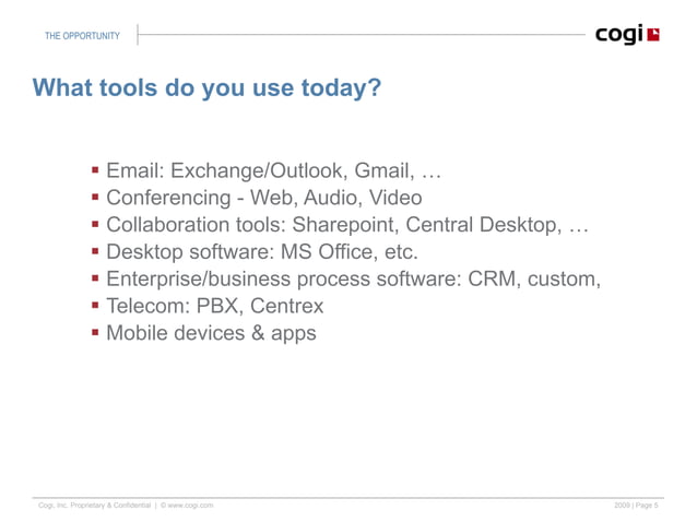 Cogi: Multiply your productivity by applying Conversation capture ...