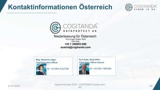 Mag.a Natascha Jäger (COGITANDA Dataprotect).