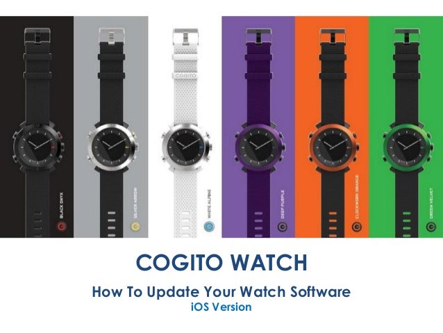 cogito watch website