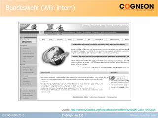 Cogneon Presentation - Enterprise 2.0 GfWM Stammtisch 2010-03-11