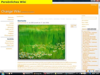 Persönliches Wiki - Startseite Persönliches Wissensmanagement Persönliches Wiki 