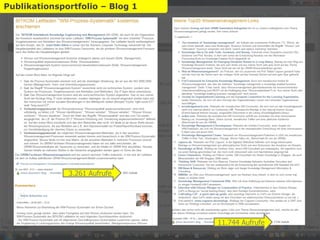 Blog - GfWM Persönliches Wissensmanagement Publikationsportfolio – Blog 1 3.261 Aufrufe 11.744 Aufrufe 