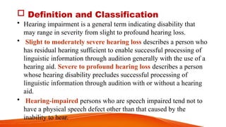 Comprehensive Overview of Down Syndrome and Hearing Impairment ...