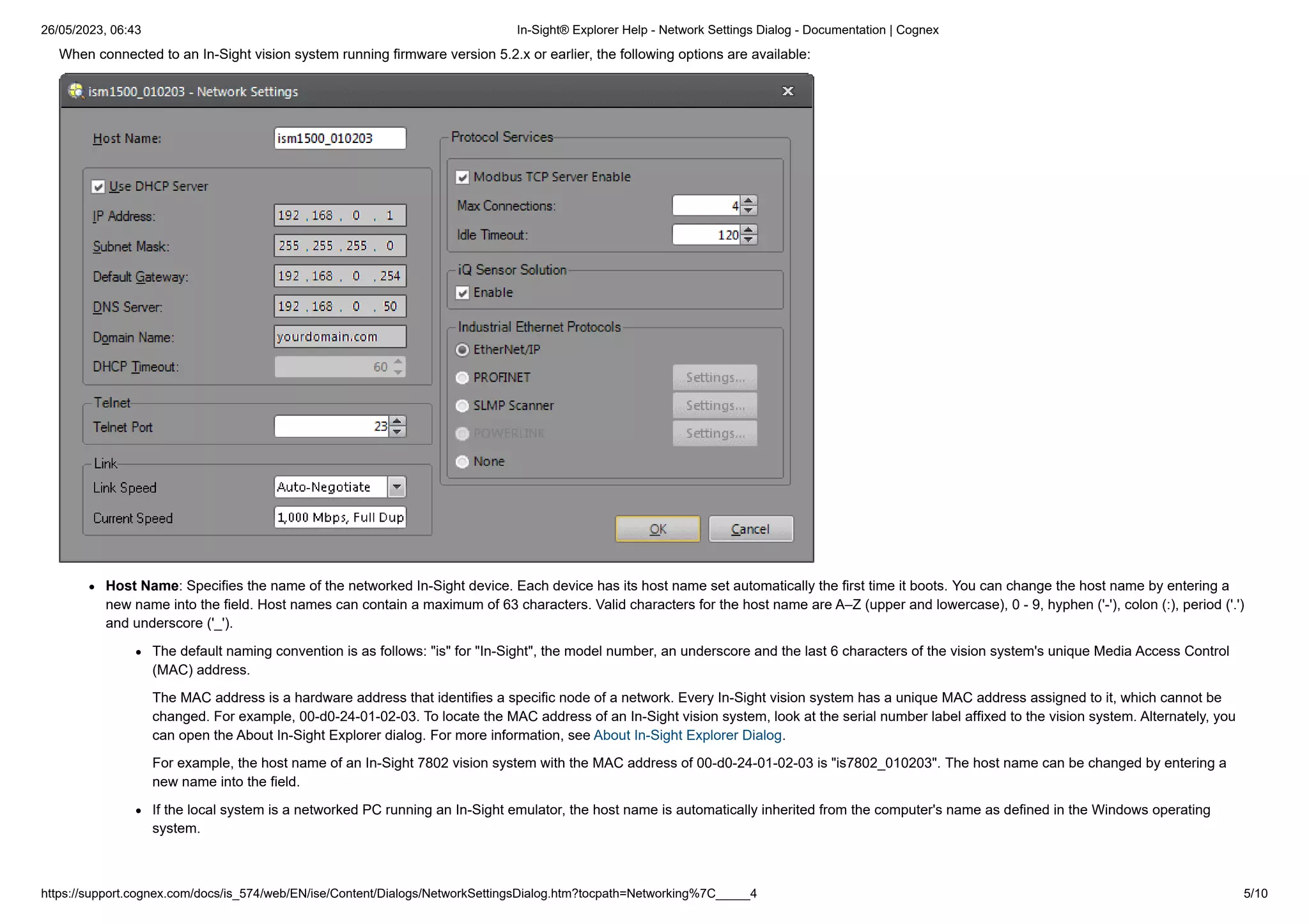 Cognex In-Sight - Network Settings.pdf