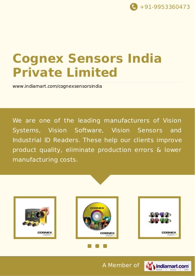 Cognex Sensors India Private Limited, Pune, Vision Systems