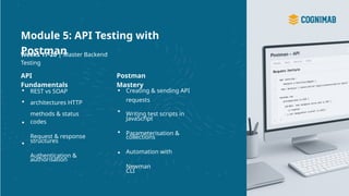 Cognimab Software testing module. PPTX | PPTX