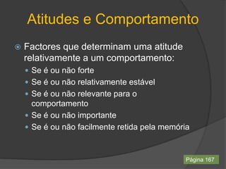 Componentes das Atitudes