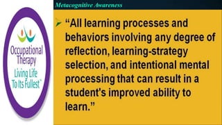Metacognitive Awareness
 