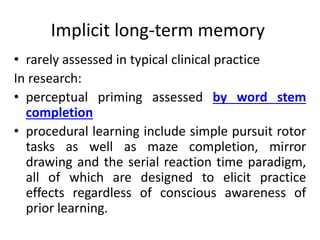 Cognition and cognitive syndromes cme | PPTX