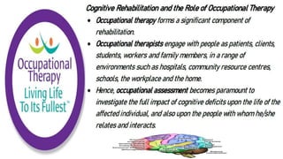 Cognition and Occupational Performance