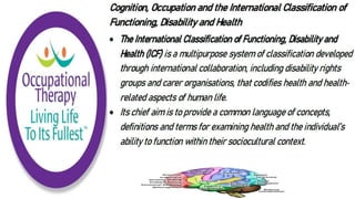 Cognition and Occupational Performance
