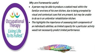 Cognition and Occupational Performance