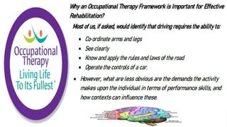 Cognition and Occupational Performance