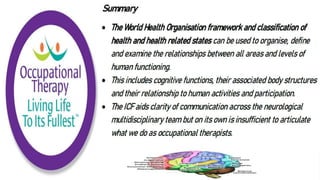 Cognition and Occupational Performance