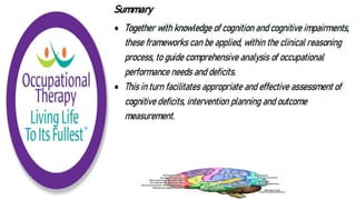 Cognition and Occupational Performance