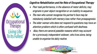 Cognition and Occupational Performance