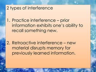 Retractiive Types Cognitive and Affective Processes | PPTX