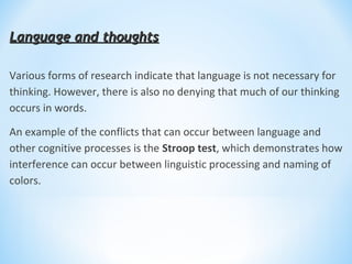 cognitivist approach