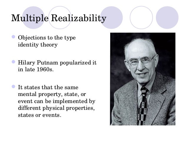 Mind-brain identity theory objection