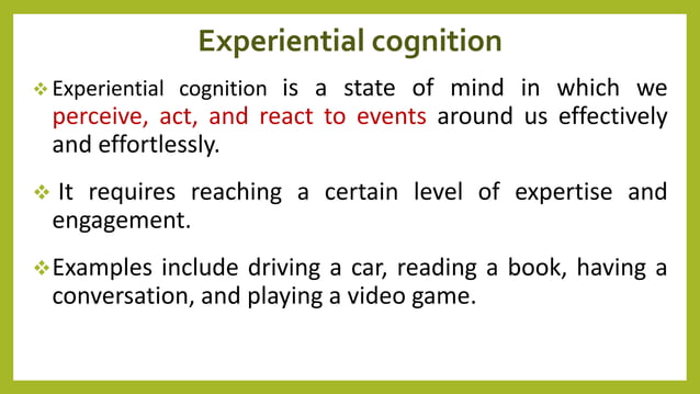Cognitive Aspects Mary Margarat Pptx