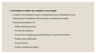 Generic Problem Development Model Cognitive Behavior Therapy | PPTX