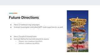 Cognitive Biases in Crowdsourcing | PPT