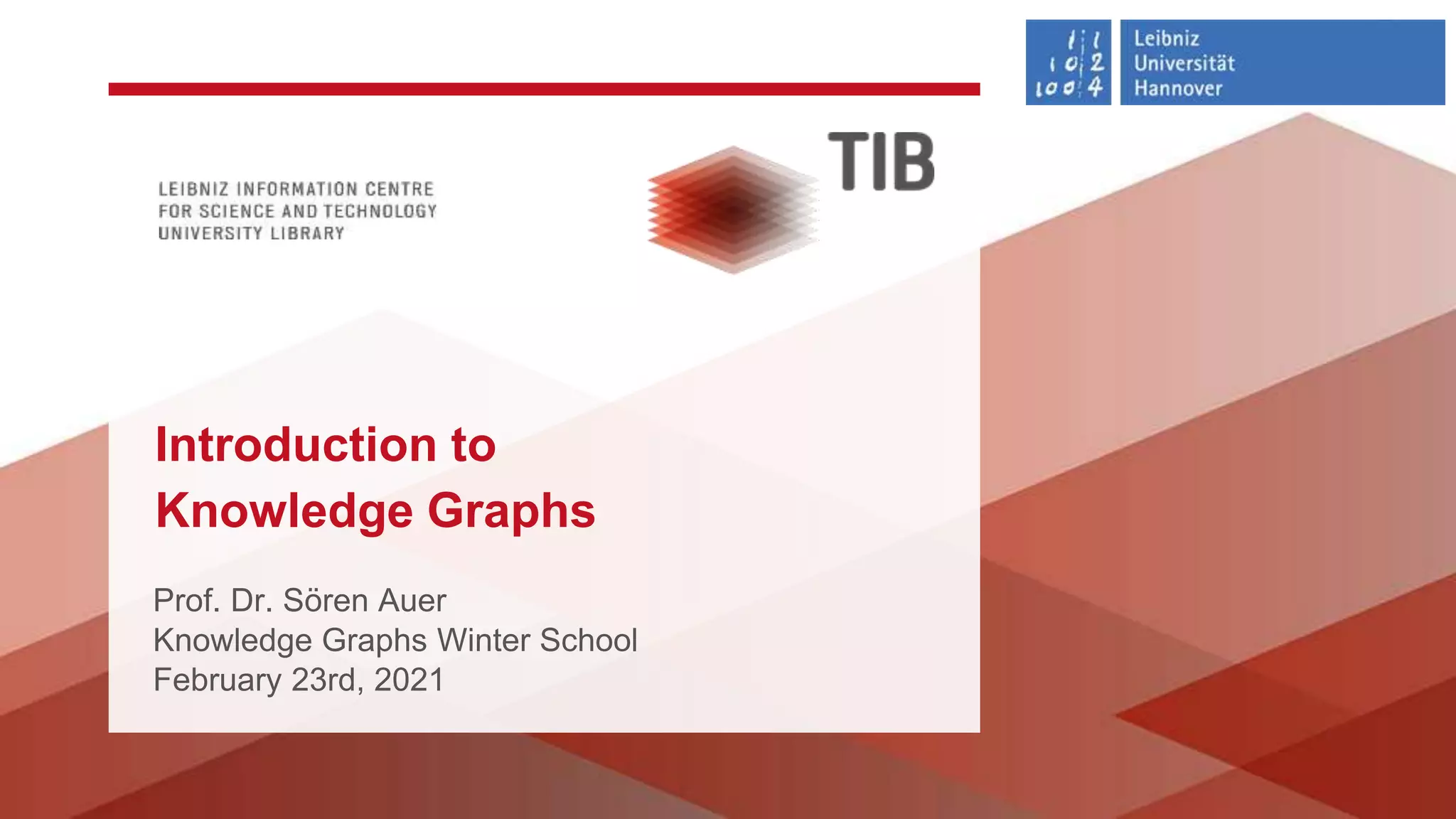 Knowledge Graph Introduction | PPT