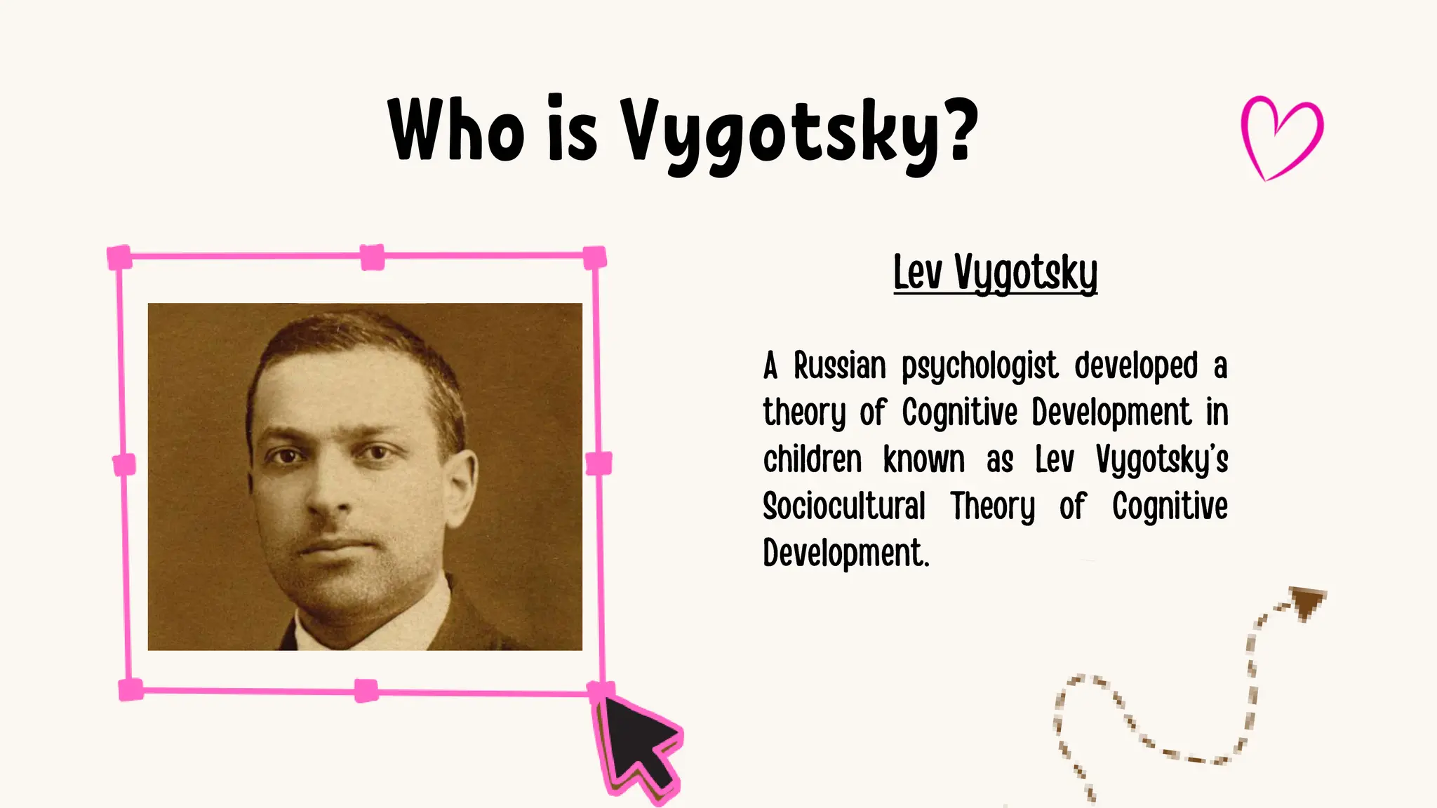 Who is Vygotsky?
 