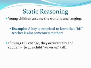 Lecture 11:Cognitive development of children- Dr.Reem AlSabah | PDF