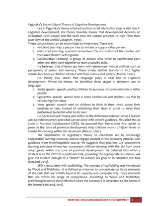 Intellectual development in adolescence pdf cheap