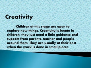 Initial cognitive characteristics shop