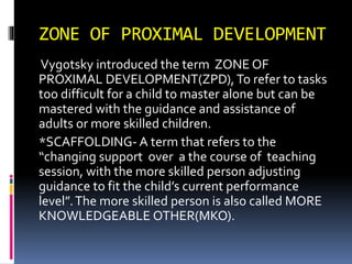 cognitive development of preschoolers slideshare