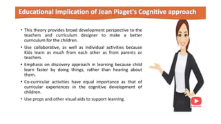 Cognitive Development Theory of Jean Piaget | PPTX