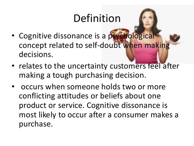 Cognitive Dissonance Meaning Cognitive Dissonance Meaning