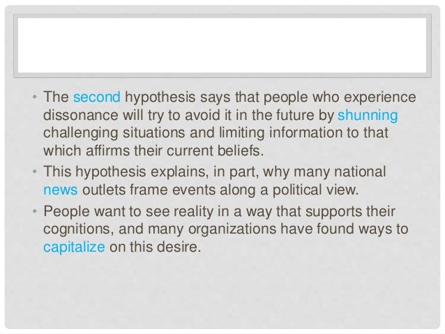 Cognitive Dissonance Refers To The State One Is In When Slsi Lk