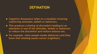 Cognitive Dissonance And Attitude Change 2025 www