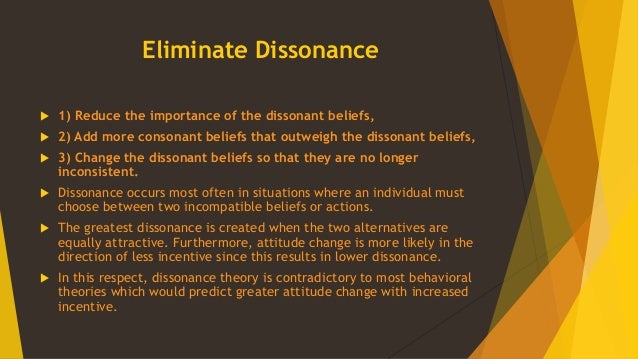 Cognitive Dissonance Examples In Education 2025