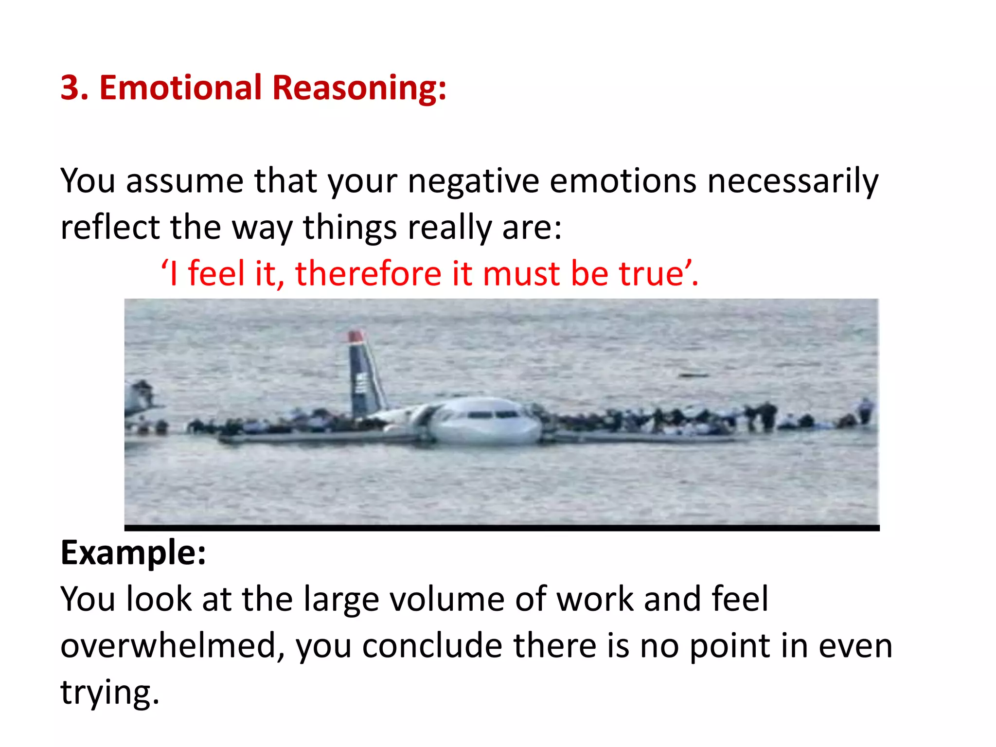 Cognitive distortions and cognitive therapy | PPTX