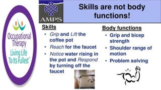 Occupational Therapy Cognitive Functional Evaluation | PPTX