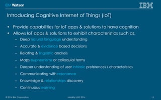 Cognitive Internet of Things: Making Devices Intelligent | PDF