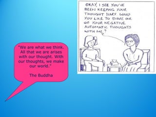 "We are what we think. 
All that we are arises 
with our thought. With 
our thoughts, we make 
our world." 
The Buddha 
 