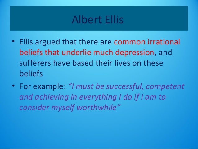 AS Abnormal Psychology Cognitive model