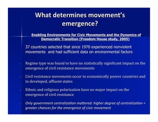 Forming a Movement: Cognitive Liberation | PPT