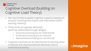 Cognitive Load in Multimedia Learning | PDF