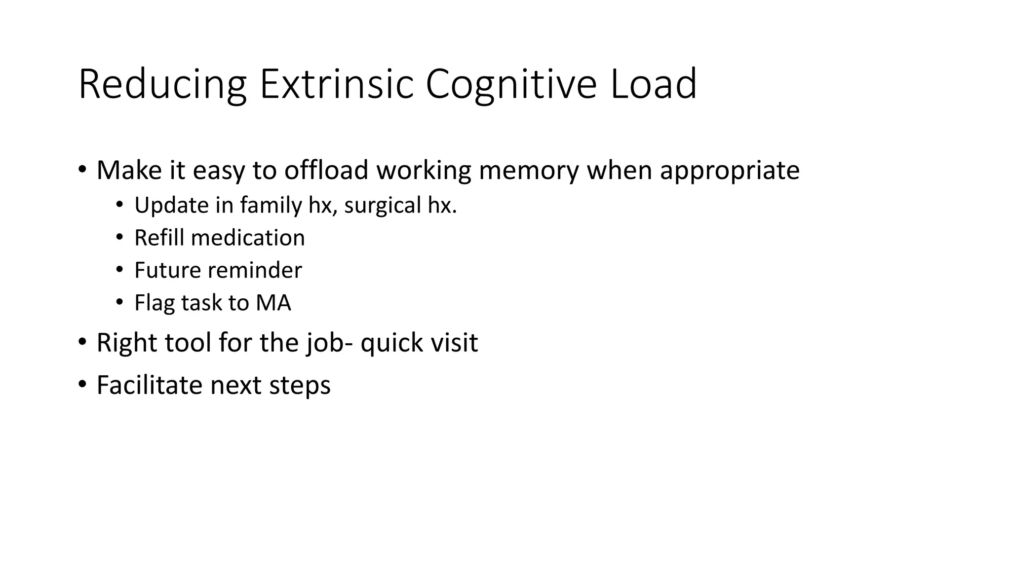 Intrinsic Encounter - Cognitive Load Theory | PPT