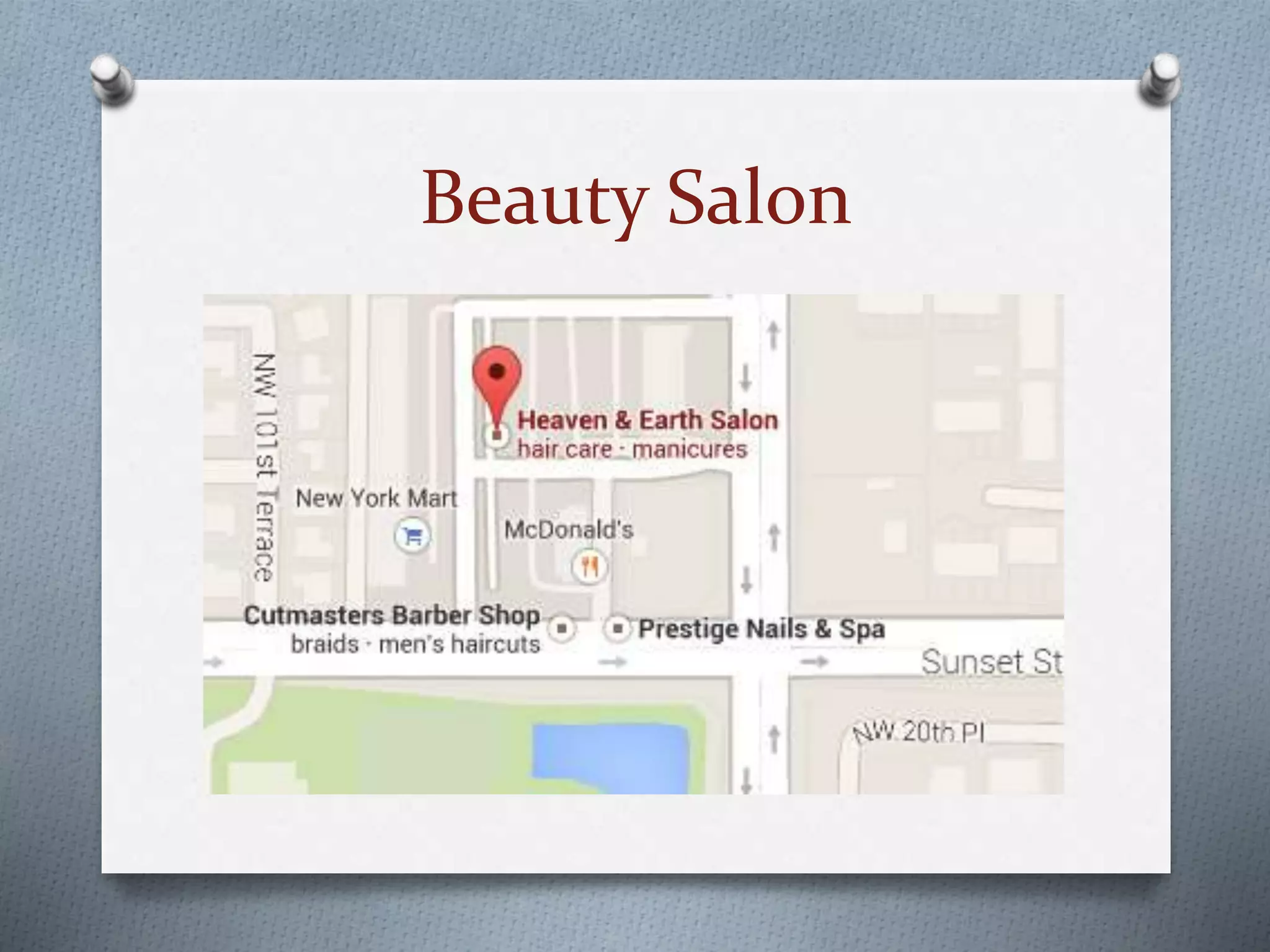 Beauty Salon
 
