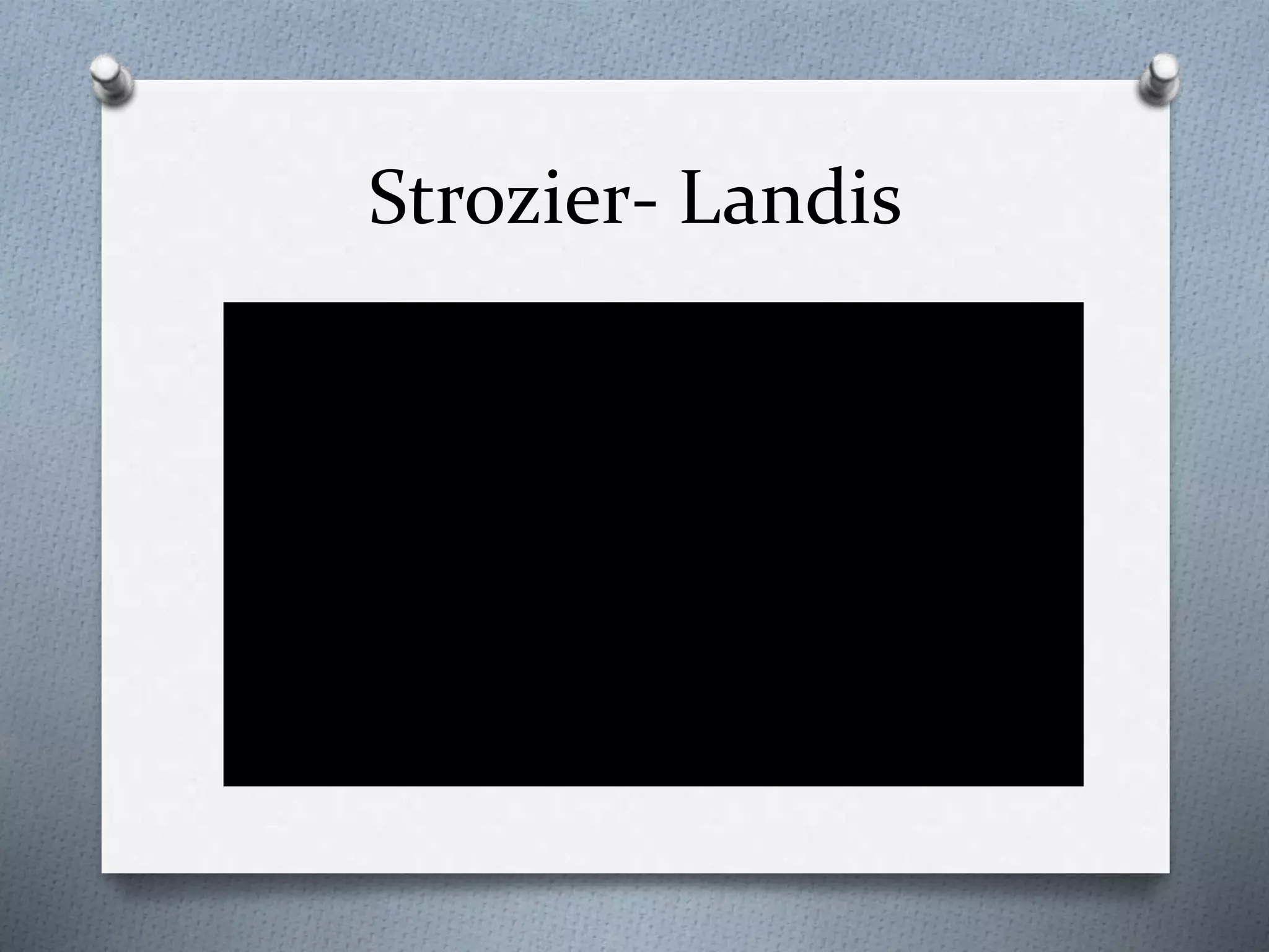 Strozier- Landis
 
